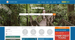 Desktop Screenshot of daintreerainforest.com